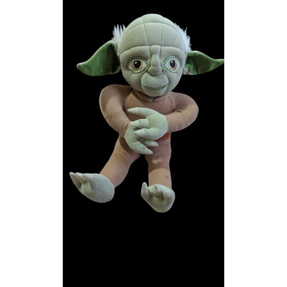 Star Wars Sitting Yoda Large Stuffed Plush Toy Master Jedi  10: sitting - Picture 2 of 10